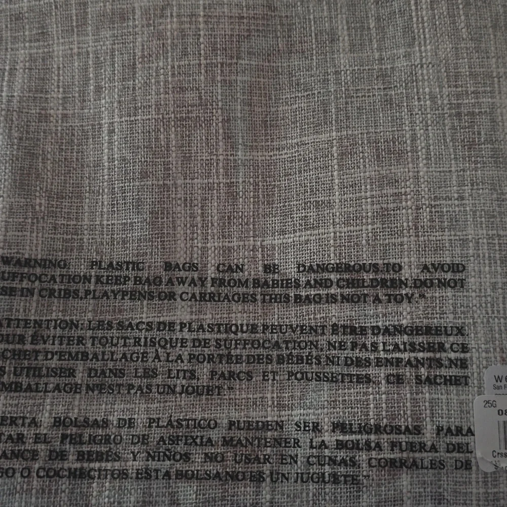 ❤️BUY 2 GET 1 FREE  West Elm Crossweave Curtain